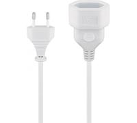 GOOBAY 51356 - Rallonge euro, 2 m, blanche