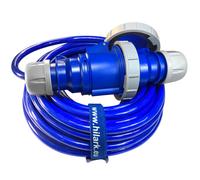 Rallonge bleue H07BQ-F pour alimentation de yacht IP67 1-50m