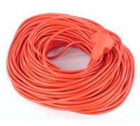 Rallonge câble d'alimentation 30 m câble de jardin rallonge IP44 orange