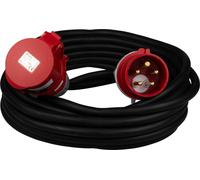 Rallonge CEE 32 A, 5 x 4 mm², 50 m, avec inverseur de phase 243250