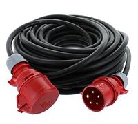 Rallonge CEE 400 V, H07RN-F 5 g 2,5 mm², 16 A, 50 m, la force Câble d'alimentation, câble en caoutchouc