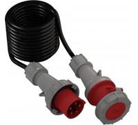 Rallonge CEE Câble 5m 63A IP67 Câble courant fort 5x10mm2