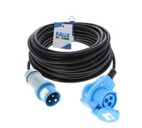 Rallonge CEE en caoutchouc avec fiche coudée 230 V H07RN-F 3G 1,5 mm² de chez Kalle Das Kabel., 230.00V