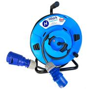 Rallonge CEE IP44 caoutchouc H07RN-F 3G2,5 enrouleur de câble inversé 35-45m