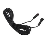 Rallonge D’éclairage Extérieur 5m pour Projecteur Solaire, Double Cœur | Pvc Cuivre, Interface Double Broche Double Trou, Noir, pour Paysage et Jardin, Étanche