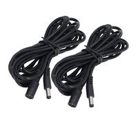 Rallonge d'alimentation - DUOKON - 2 pièces - 12V 24V - Câble 24AWG - 2A - 2,9 mètres
