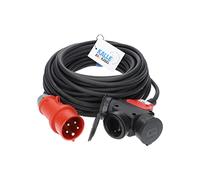 Rallonge de câble CEE H07RN-F 5 g 2,5 mm² sur 3 prises Schuko en caoutchouc, Rallonge Électrique de Kalle le Câble