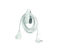 Watt&Co Rallonge électrique Design Clip 5 m CA 230 V Blanc
