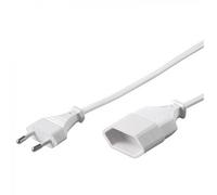 Rallonge de câble d'alimentation Goobay CEE 7/16 3 m Blanc