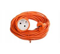 Rallonge de câble d'extension 10 mètres pour 230 V Orange