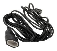 Rallonge de câble HO5VV-F 2x1mm² - 5m - noir - Zenitech