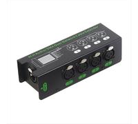 Rallonge de câble réseau audio/DMX 4 canaux 3 broches DMX512, adaptateur Ethernet XLR vers RJ45, connecteur XLR femelle