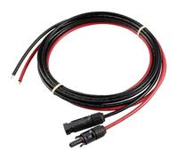 Rallonge de câble solaire - sygonix - 6 mm² - 3 m - Extrémité ouverte - Lot de 2 - Adapté pour connexion solaire