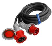 Rallonge de chantier pour éclairage scénique H07RN-F 5G16 25m