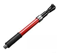 Rallonge de liquet rétractable 43,2 à 66 cm, changement rapide 3 en | Acier chromé, couple de 16,8 à 33,6 kg, têtes à changement rapide, col étroit pour les espaces restreints