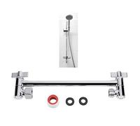 rallonge de douche en laiton, support mural orientable pour pommeau de douche avec accessoires for salle de bain