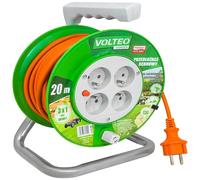 Rallonge De Jardin Sur Enrouleur 40 M, Câble H05Vv-F 3 × 1,5 Mm - Vt-415-4015