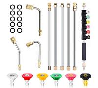 Rallonge de Lance Nettoyeur Haute Pression, 4000PSI Barres d'Extension