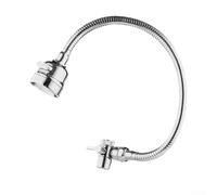 Rallonge de pour robinet 3 Vitesses pour en Acier pour Évier - Réducteur de Projection d'Eau Anti-Éclaboussures pour Cuisine et Salle de Bain - pour accessoire Lavabo Argent(A)