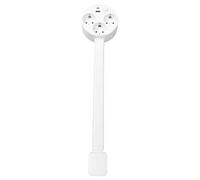 Rallonge de prise extensible 47-67 cm avec fonction de charge USB de type C | Multiprise flexible extensible rotative à 360° pour prises difficiles d'accès derrière les meubles, bureau, canapé, lit