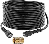 Rallonge de tuyau 10M 33' 2000PSI M22 femelle Power Wash - Adapté pour Karcher - Nettoyeurs haute pression