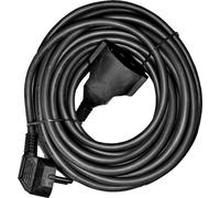Rallonge électrique 25m Edm 25m, 3x1.5mm2, Flexible, Noire - Edm