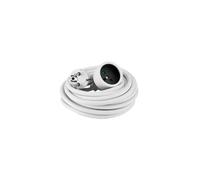Rallonge électrique blanche 5m Debflex 2 pôles avec terre 16A - 335251