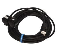 Rallonge électrique en PVC H05VV-F 3G2,5 avec double dérivation, 45 m