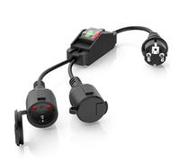 Rallonge Électrique Extérieure 16A, IP44, Capuchon Étanche, Câble Cuivre, PVC Ignifugé, Pour Jardin et Terrasse