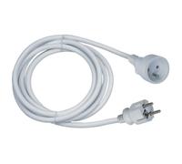 Rallonge électrique - GAO - 16A - Câble 3m - Blanc - Robuste et flexible