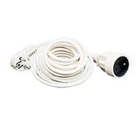 Rallonge électrique lisse 5m blanc G