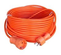 Rallonge électrique - OUTIFRANCE - 5 m - 16 A - Cylindrique - Blanche - Avec terre