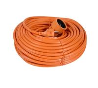 Rallonge électrique - Prolongateur électrique - Rallonge prise - Rallonge prise électrique - Debflex 344259 Rallonge de Jardin 25 mètres 2P+T 16A - 3G1.5 (Type HO5VV-F) - Orange