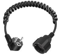 Rallonge électrique Schuko 16A IP44 H05RR-F 3G1.5mm²,multiprise extérieure 2/4 prises,câble pro 2-40m+spirale 2m,usage maison jardin