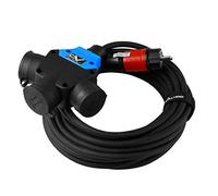 Rallonge 25m 3 voies Schuko H07RN-F 3x2,5mm Câble électrique en caoutchouc