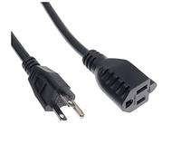 Rallonge électrique USA 3 Prong fiche mâle à Femelle Socket Extension câble américain NEMA 5-15P Cordon d'alimentation 5-15R 0.3m / 0.5m / 1m / 2m Rallonge électrique 1m ( Size : 0.75m )