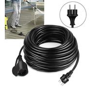 Rallonge électrique - XMTECH - 30m - Câble H05VV-F3G - Sécurité enfant - Résistante aux intempéries