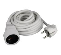 Rallonge électrique ZENITECH 3m - 3x1,5mm² - Blanc