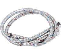 Rallonge flexible pour robinet, 60 cm, en acier inoxydable