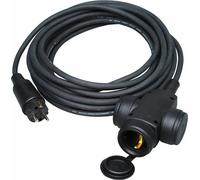 Rallonge H07rn-f 3g1.5mm2 10m Kopp Câble Robuste Pour Extérieur, 10m Avec Fiche - Kopp