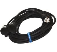 Rallonge H07RN-F 3G2,5 mm² avec multiprise à 2 prises, 30 m