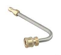 Rallonge Laveur Pression 140mm Nettoyage Gouttières(120 Degree) | Acier inoxydable, joint étanche, nettoyage sécurisé, 140mm compact, compatible haute pression
