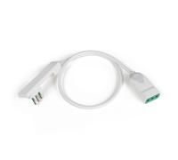 Rallonge Lineaire Italienne 2P+T 10A 1m PVC Blanc IP20 Fanton 92002