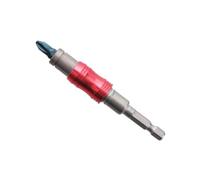 Rallonge Magnétique pour Perceuse à Percussion 20 Degrés | Connexion Rapide, Dispositif de Verrouillage, Usage en Environnement Étroit, Couleur Rouge
