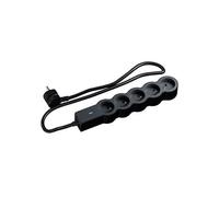 Rallonge multiprise - LEGRAND - 5 prises - Interrupteur - Cordon 1 5 m - Noir