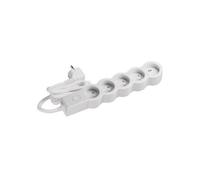 Rallonge multiprise - LEGRAND - 5 prises - Interrupteur - Cordon 3 m - Blanc
