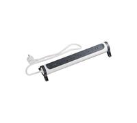 Rallonge multiprise rotative - LEGRAND - 5 prises - 2 USB-C - Parafoudre - Blanc/Noir