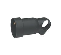 Legrand Prolongateur 2P+T avec anneau 16 A Noir