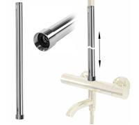 Rea Rallonge pour ensemble bain/douche CHROM Tube de bras d'extension 50 cm pour pomme de douche (Chrome)