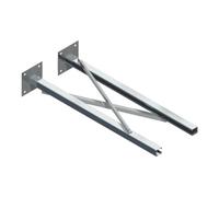 Rallonge pour montage mural L5/W1 - double paroi - Raab Systèmes DW 80mm